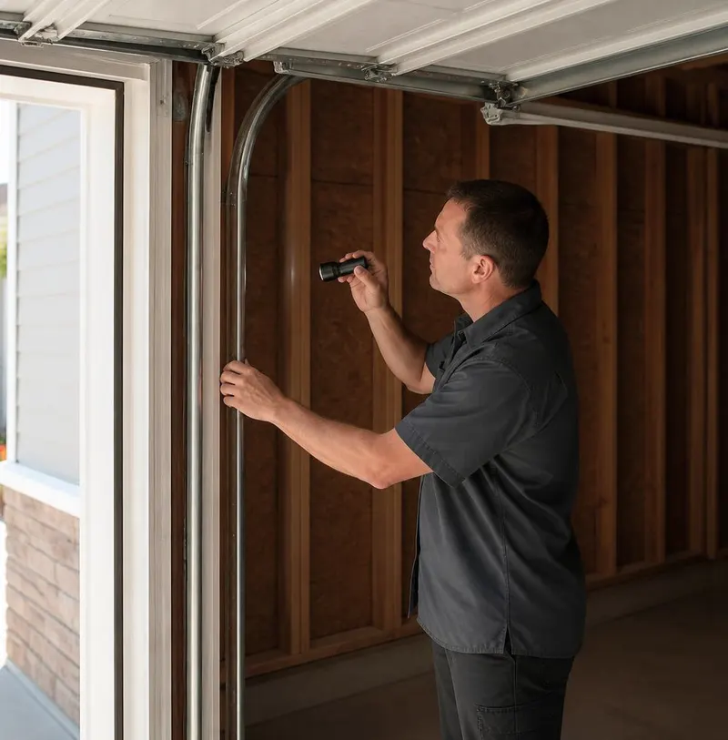 Off Track Door Repair in Dade City